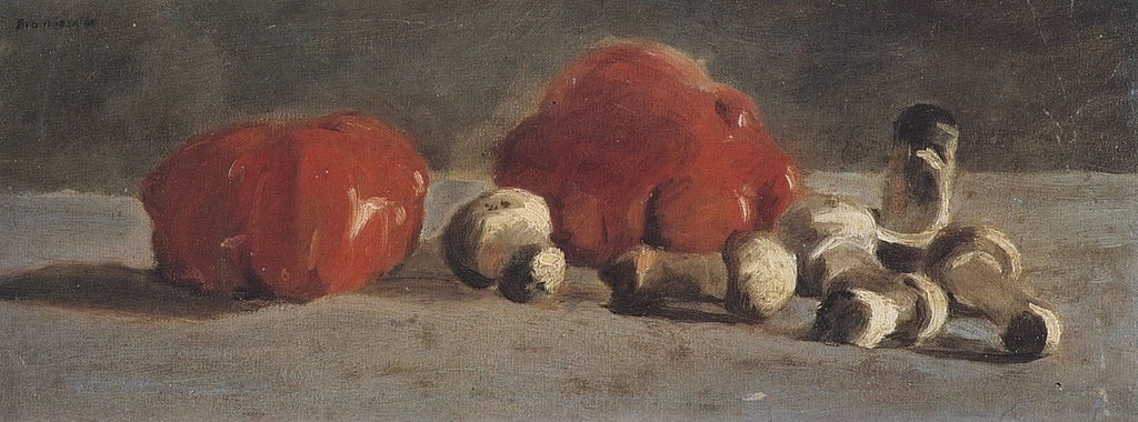 Champignon e pomodori